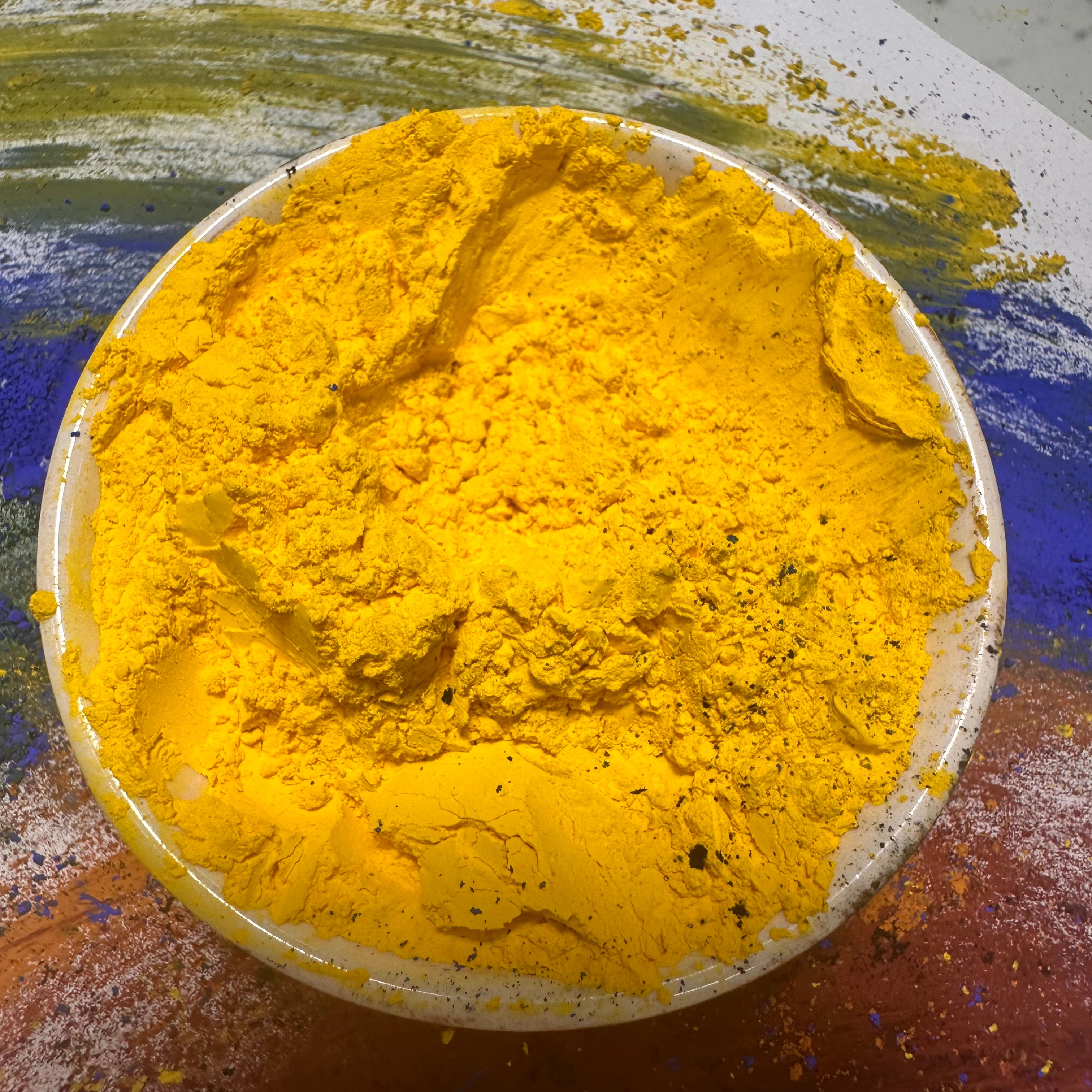 Органический промежуточный неорганический бетонный пигмент для интерлока кирпич оксиды железа смолы пигментация желтый оксида