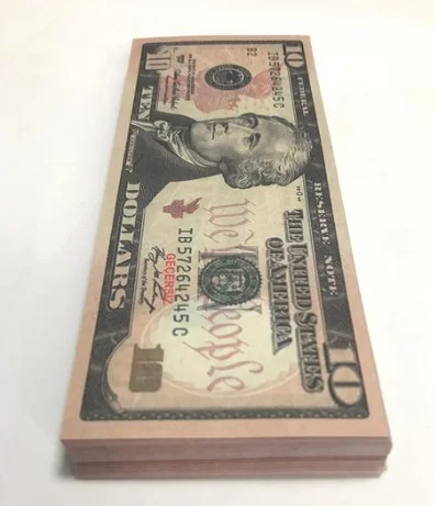 Custom 100 Dollar Bank Ancestor Movie  Uk Prop For Party Game toys
