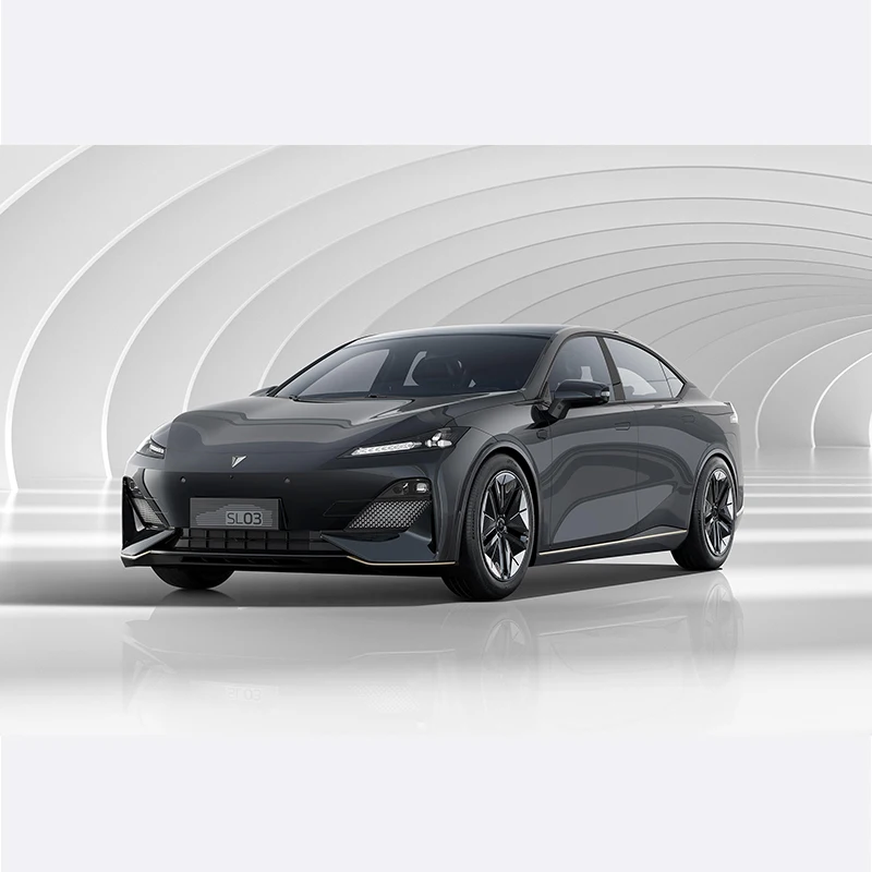 Электрический автомобиль синий топ быстрая доставка новый завод лидер продаж Ev Car Luxury SL03 китайский светодиодный кожаный одномоторный турбо-темный Гибридный пикап