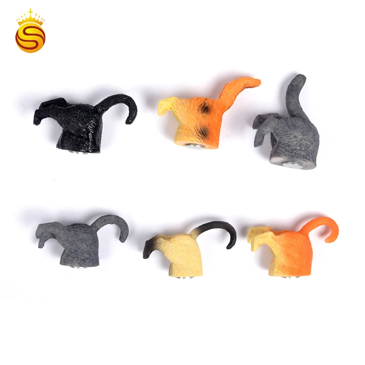 Декоративный Сувенирный магнит для холодильника в виде полукошки и ягодиц из смолы