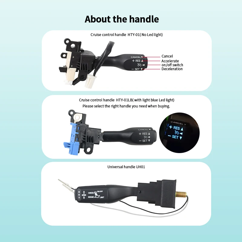 EASYGUARD cruise control system fit for selected Toyota Corolla Yaris 13-18 year car speed control system car speed limiter