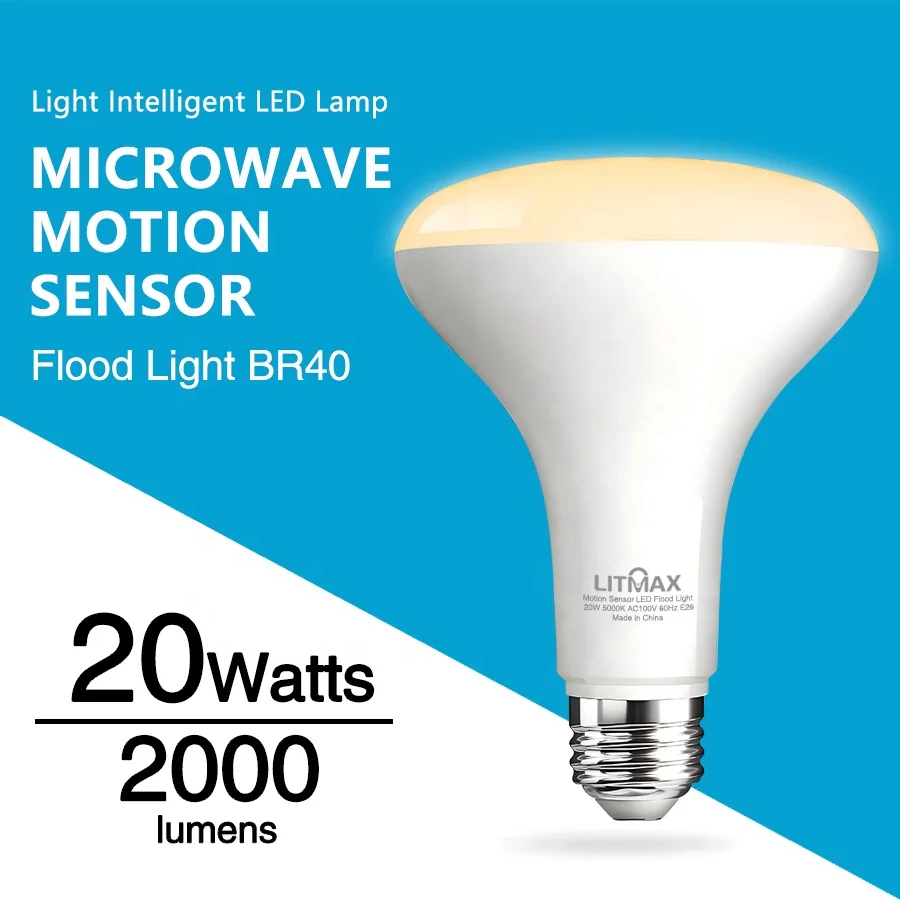 house indoor outdoor br30 br40 motion sensor security floodlight bulb lamp lights for wall stair lights led indoor