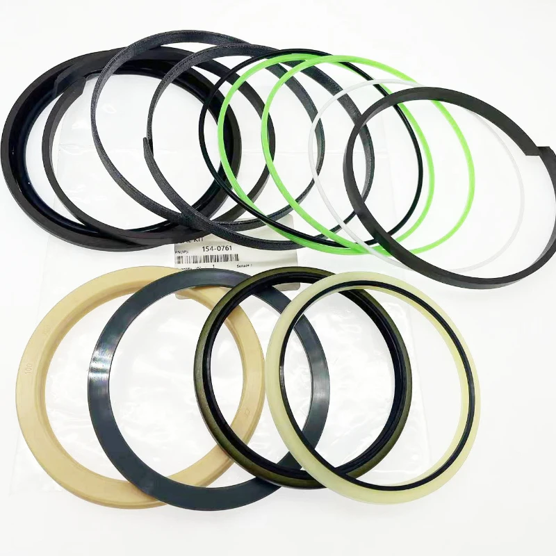 Excavator Parts Engine Boom Cylinder Seal Kit 154-0761 7Y-4698 for Caterpillar Excavator Arm Bucket Oil Seal Kit 320L 325B 325L