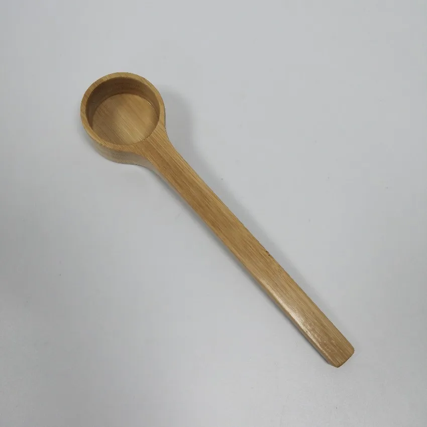 Custom eco friendly   bamboo material tea coffee  spoon  home Kitchen Utensil measuring scoop