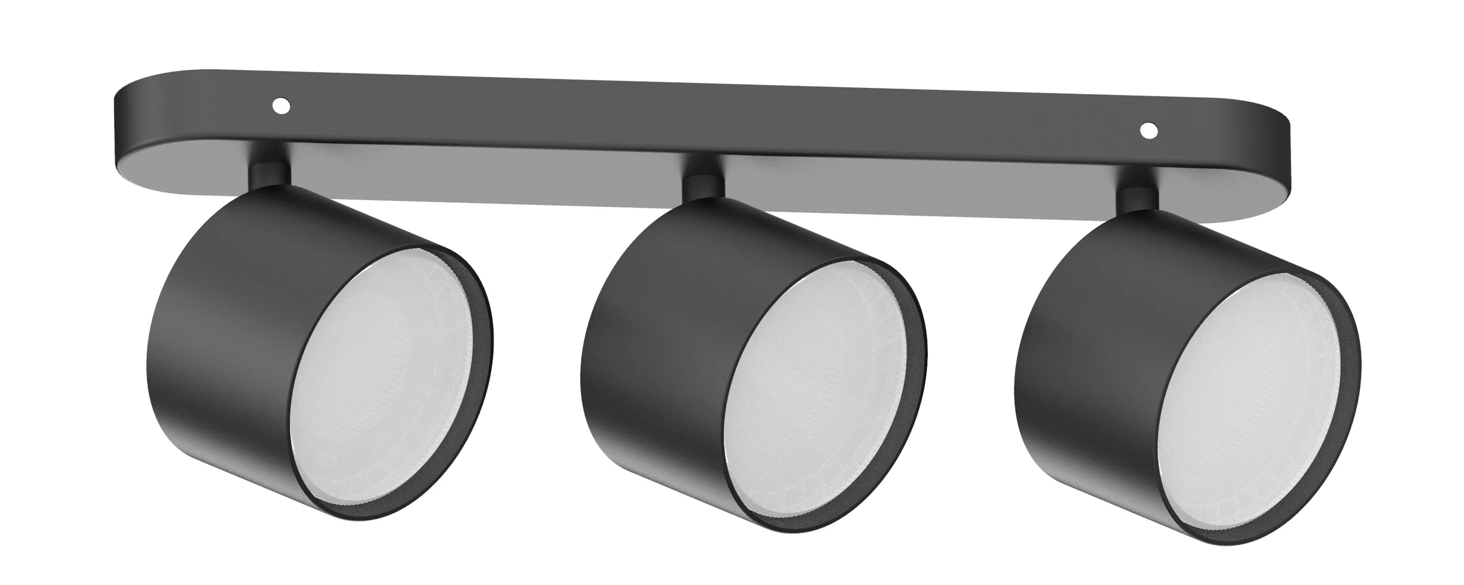 2021 Top quality  track light gx53 1/2/3 head led spotlight mounted installation