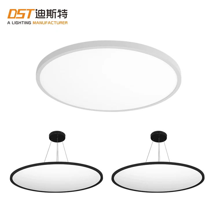 DST Lighting Latest Design Ultra Thin 24w 32w 40w 48w 72w 96w 120w Ceiling Flat LED Panel Lights