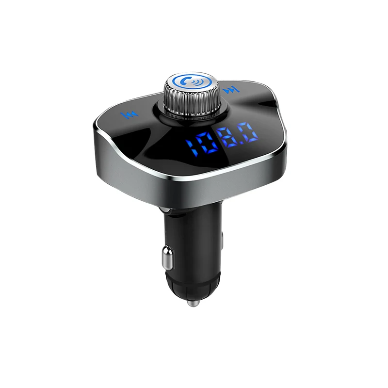 
Vehicle MP3 Player V7 Wireless FM Launcher Hand-free Vehicle Ub Charger 