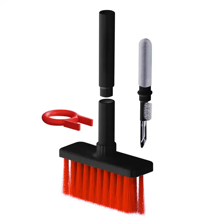 5 In 1 Multifunctional Keyboard Cleaning Soft Brush Kit Computer Phones Airpods Earbud Cleaning Tools Keycap Cleaner Kit - Buy 5