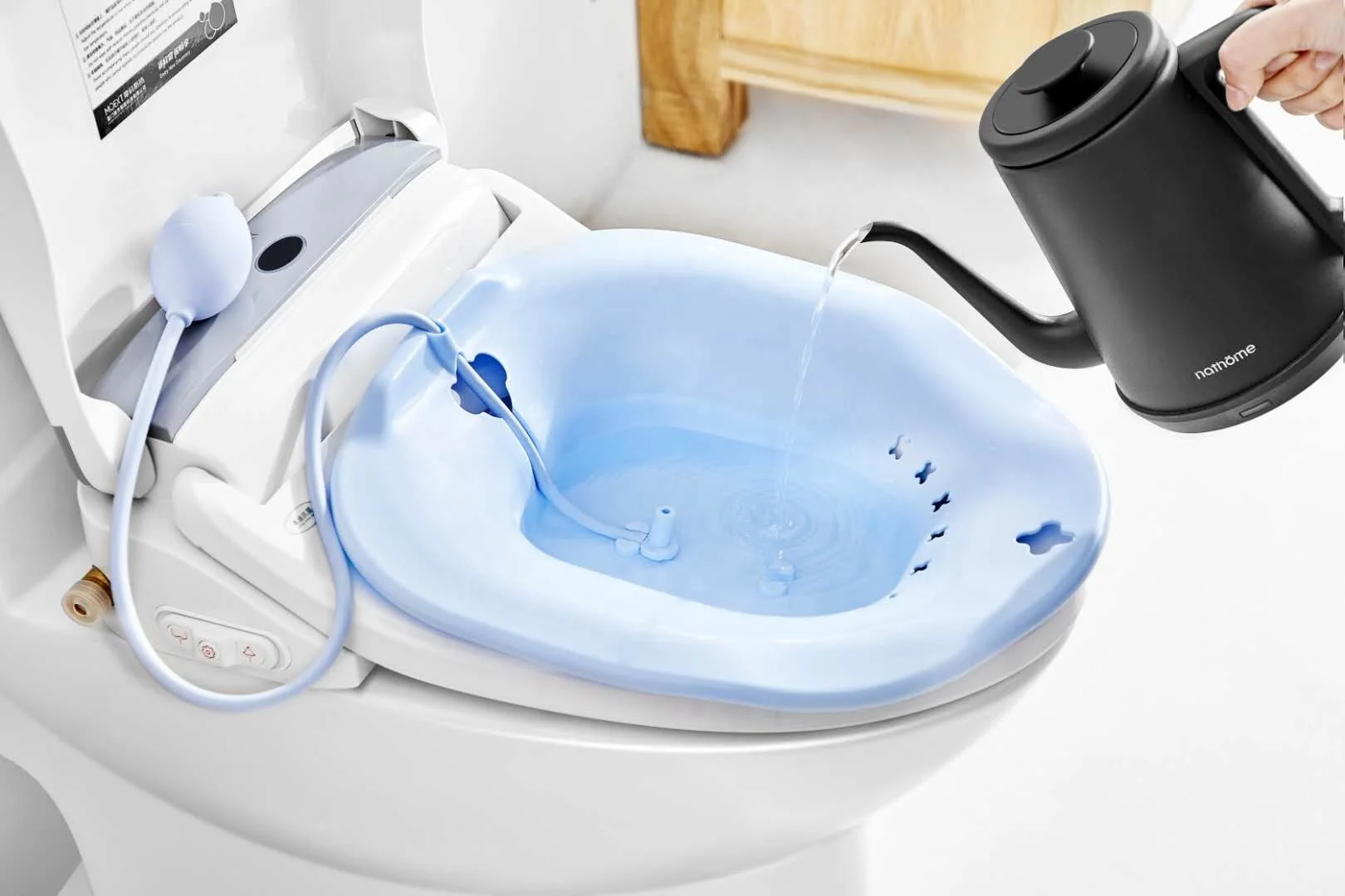 Sitz Bath Seat Womens Steam Seat for Toilet and v-steams Seat Health Care for Yoni Spa
