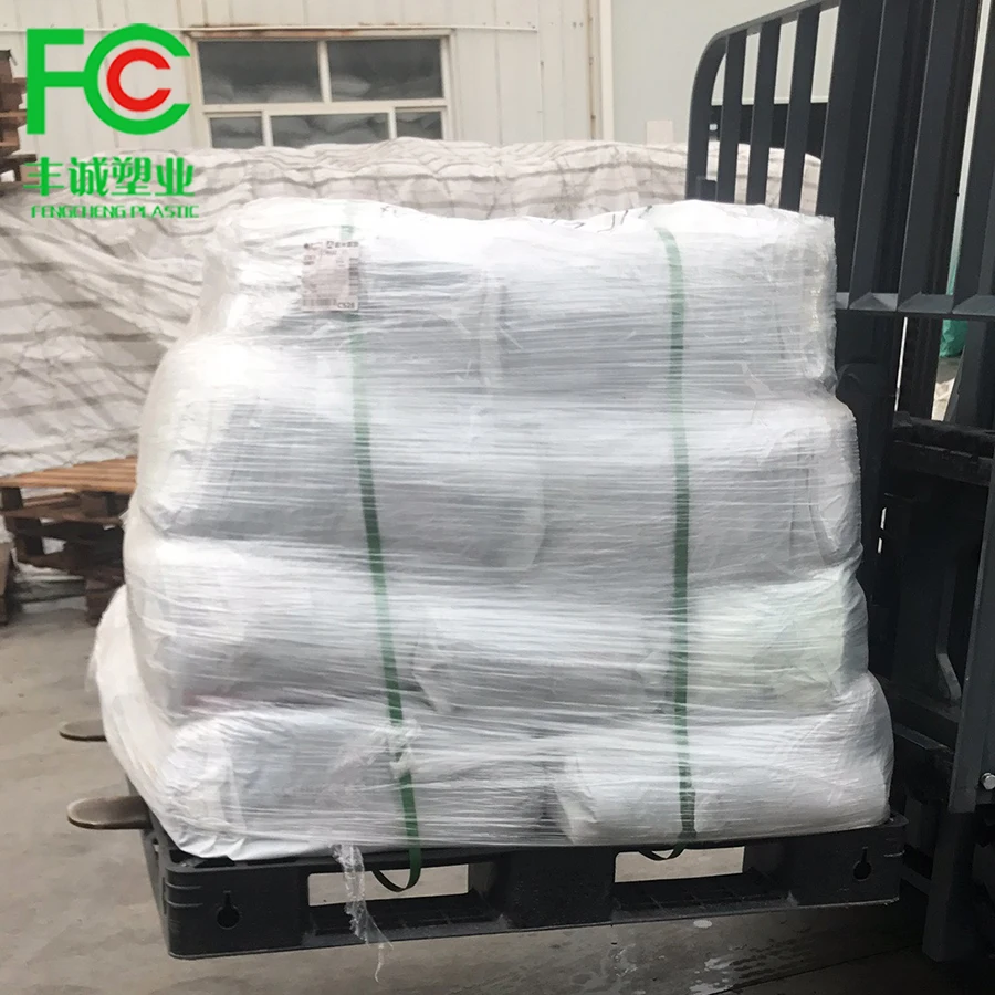 poly white and black panda film bag flower planter plastic nursery bags PE seedling sapling grow bag