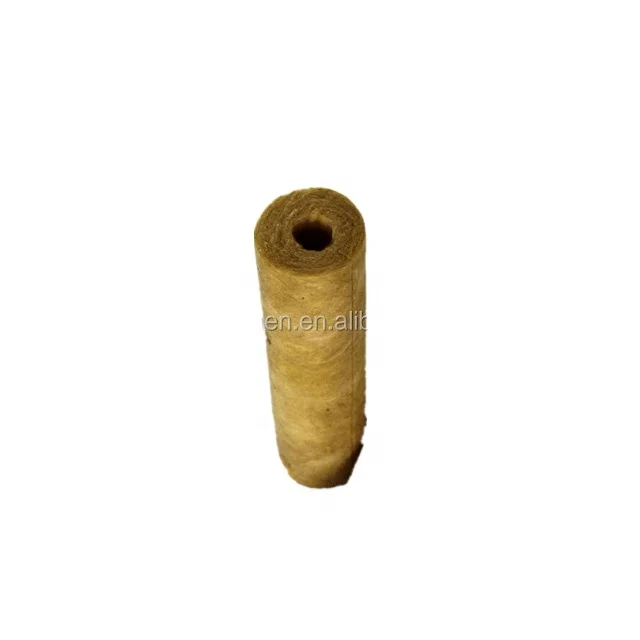 High Quality Rock Wool Insulation high density best-price flexible mineral rock wool pipe with aluminum foil insulation