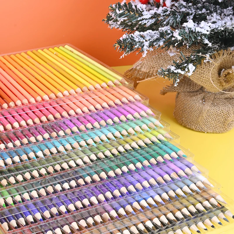 Best Art Gift Set 520 Colors Pencil EN71-1/2/3 Certified Drawing Oil Based 3.0MM Lead Colored Pencil Gift Set