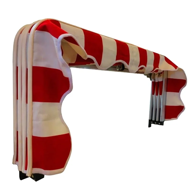 Наружный коммерческий ручной тент для окон «сделай сам»