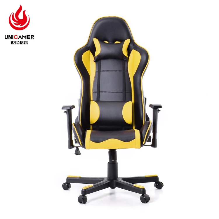 8 color to choose 180 degree molded memory foam high end durable gaming chair with footrest