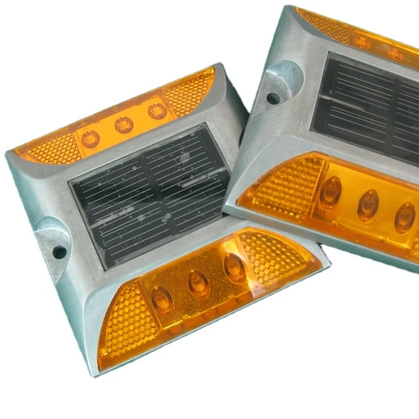 Solar Power road reflectors cat eyes led traffic light led solar pathway light led solar road stud lights for outside