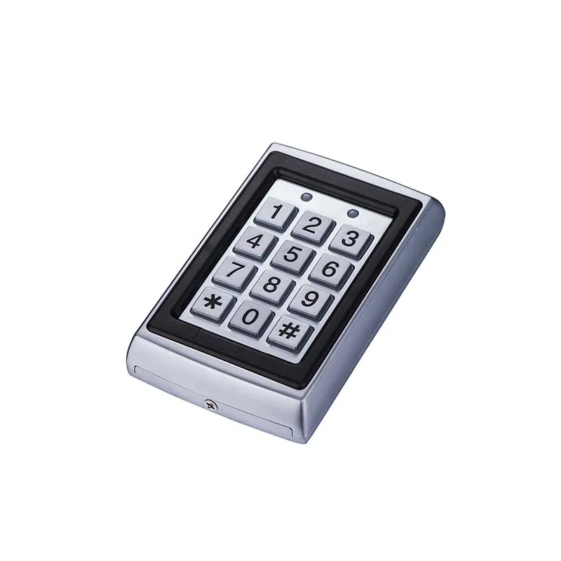Doortec AK04 stainless metal access keypad for automatic door access control system