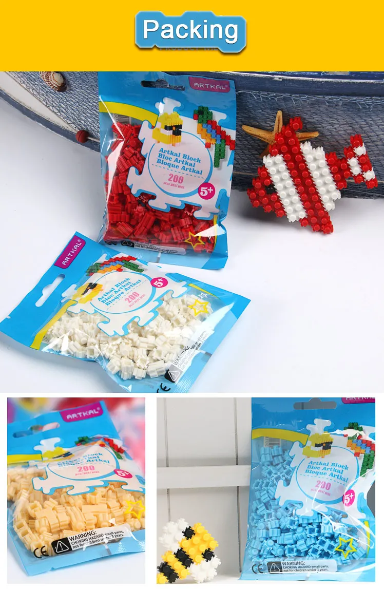 Ukenn New cheap price Geratoni Diamond Building Block  Educational Baby ABS building block Space Toy 8mm Building Block For Kids