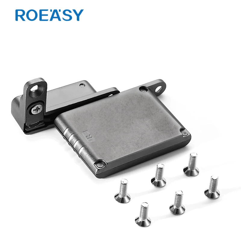 ROEASY Pivot Hinges 3D Adjustable Rotating Shaft Aluminium Frame Door Air Concealed Hinge