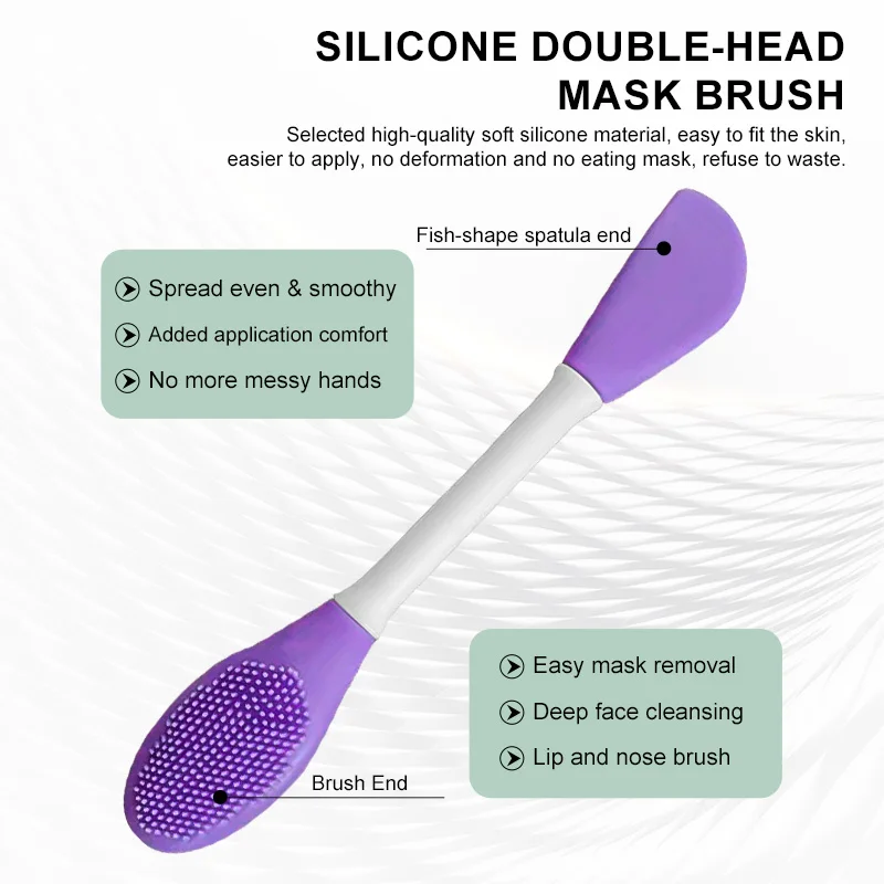 Wholesale 4-in-1 Face Skin Care Tools Set Jade Roller Massager Beauty Facial Cleaning Brush Makeup Sponge Kit For Women