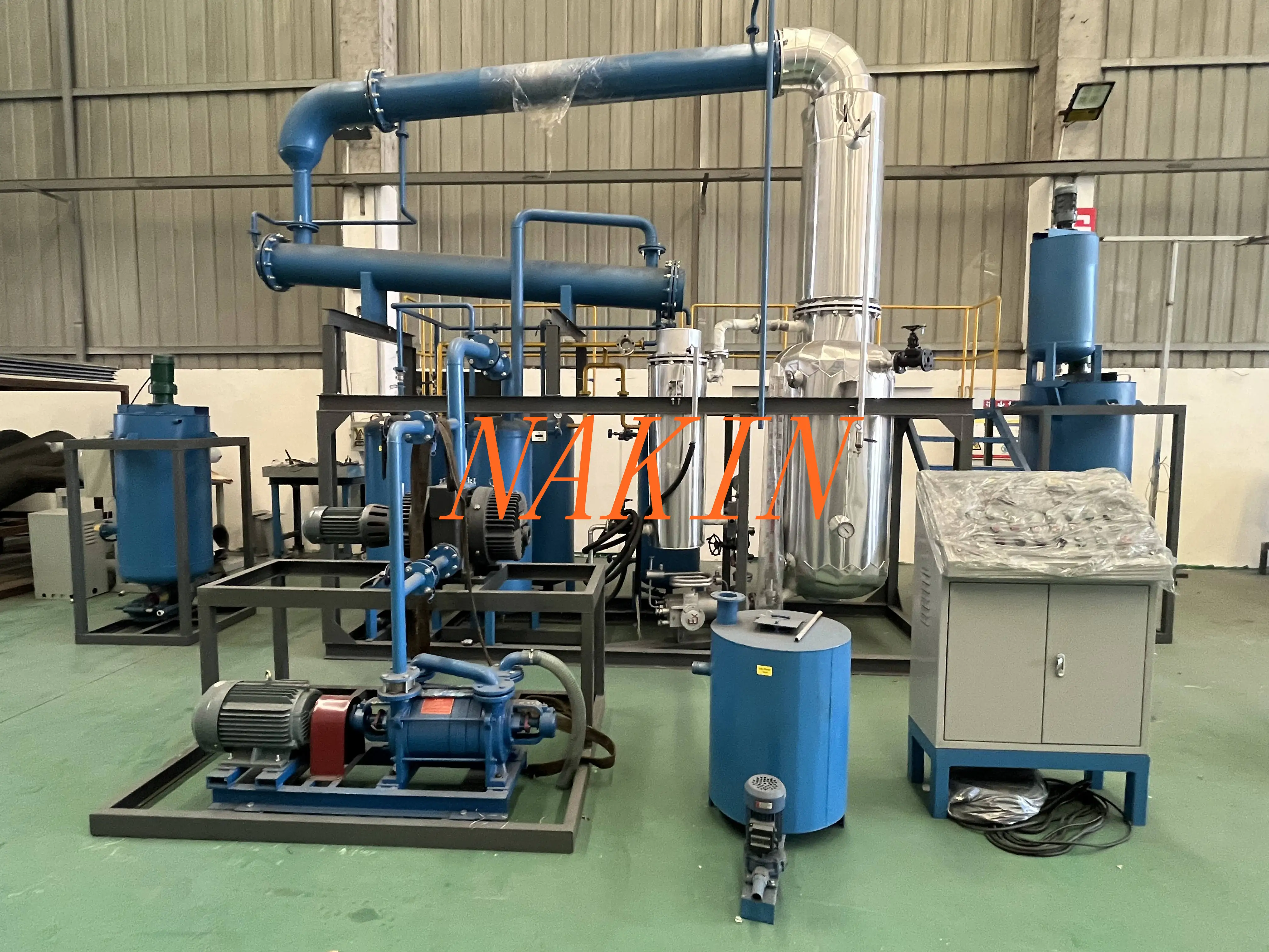 500 литр/день моторного масла очиститель черного машина для переработки