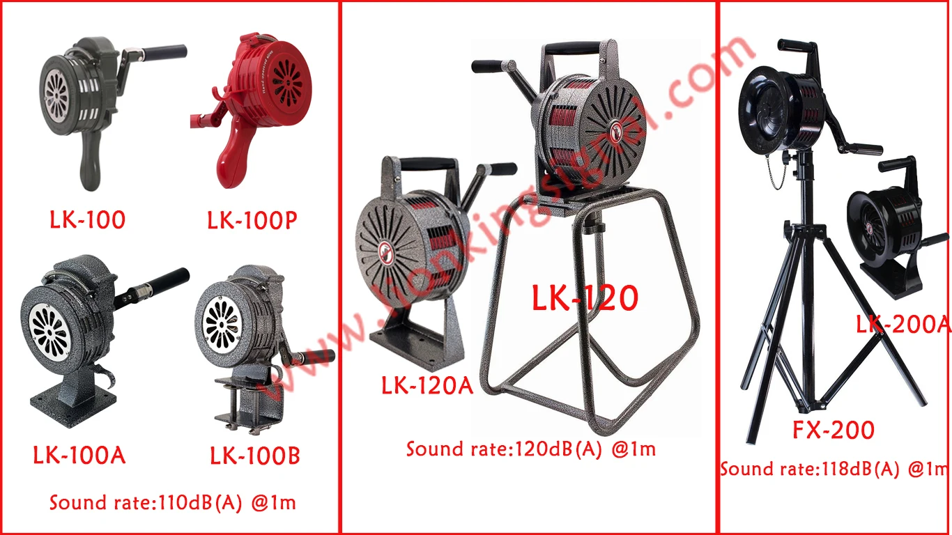 Hand Alarm Sirens,manual sirens