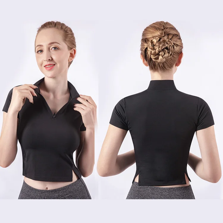 
Lady Sports short sleeve T shirt Stretch Quick dry Woman Sportswear Breathable comfortable GYM running riding Sports T shirt 