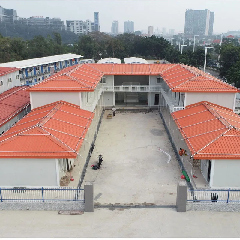 Heat Sound Insulated 20 Square Eps Cement Fast Build Sandwich Panel Prefab Mobile Container  House For Vacation And Leisure