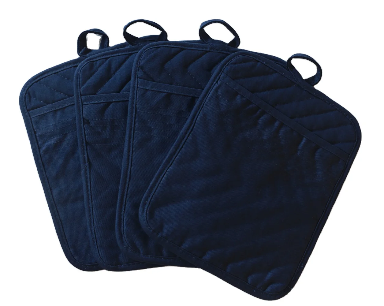 Ready to Ship Item Kitchen Use Heat Resistant Custom Christmas Gift Polyester White Pocket Mitt for sublimation printing