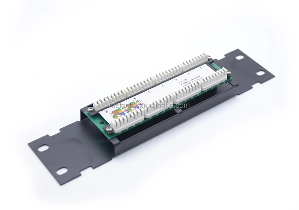  MT-4005-B 10 дюймов 1U 8 портов настенное крепление cat6