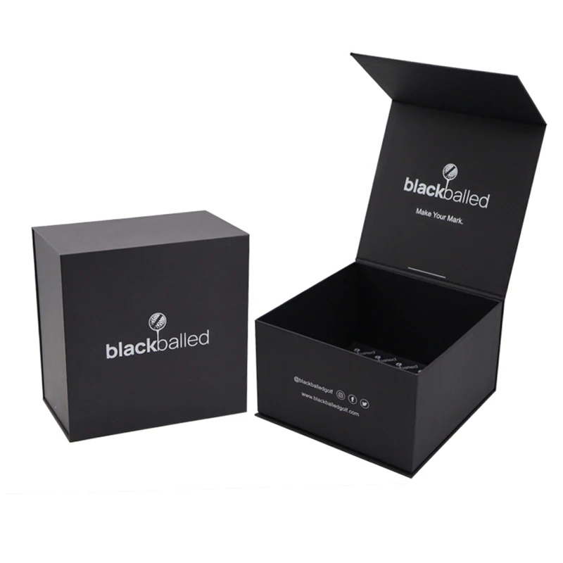 Wholesale Custom Logo Folding Magnet Closure Baseball Cap Magnetic Cardboard Hat Box Packaging Boxes For Hats