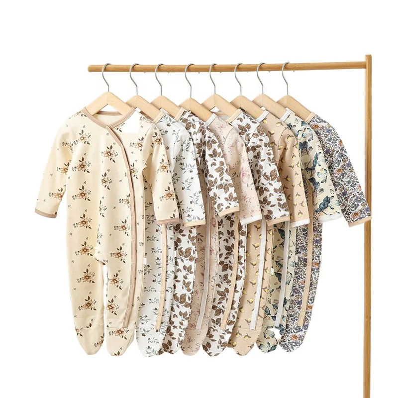 Custom Brand Cotton Baby Rompers Newborn Jumpsuits Rompers Short Sleeve Baby clothes For Summer Soft Baby Jumpsuits