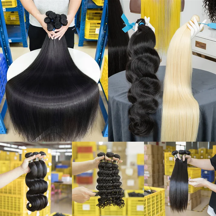 wholesale cheap raw hair bundles human hair vedors form indian , 12a grade double drawn virgin hair bundles with closure