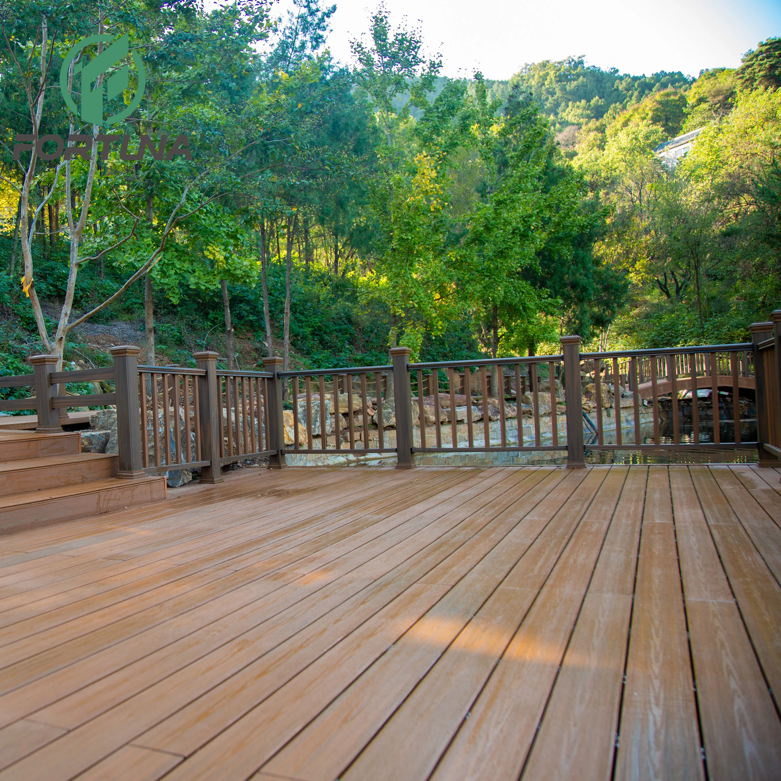 Luxury Wpc 148Mm Wpc Deck VintageWpc Decking Flooring