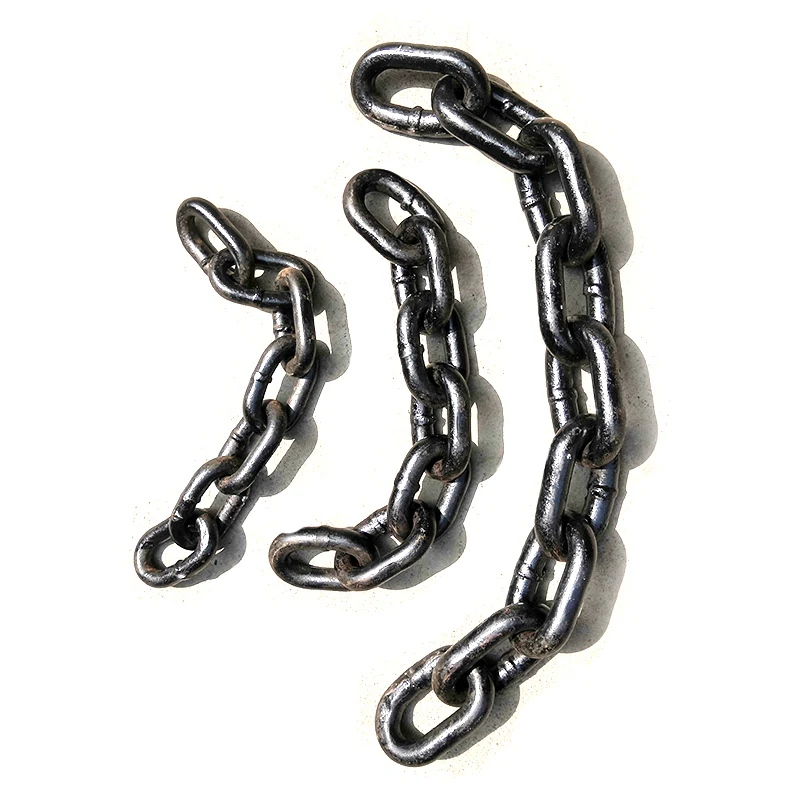 TH ring chain bucket elevator chain slag remover scraper conveyor high manganese steel ring chain