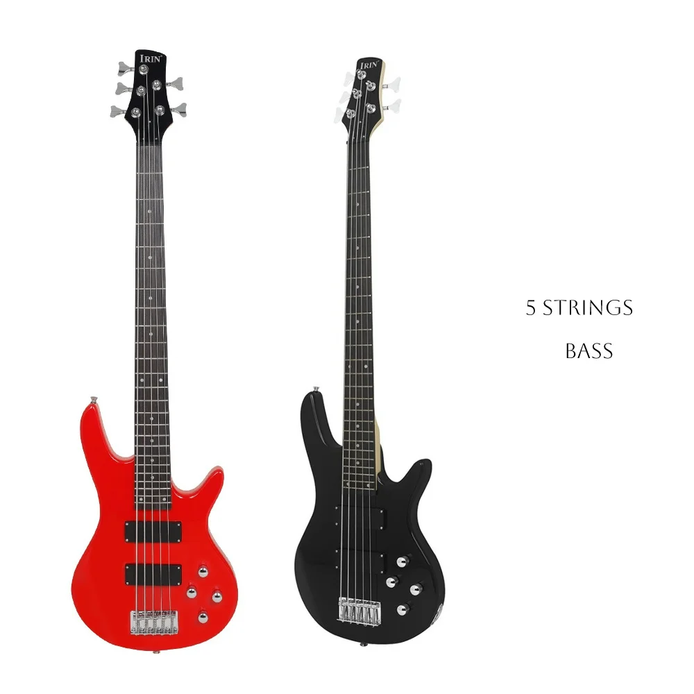 JELO IR-TB0082-3 5 Stings bass 39 inch wholesale musical instrument guitar basswood plastic acoustic guitar