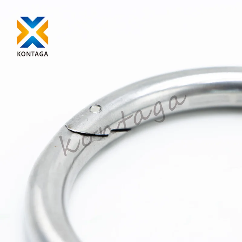 Veterinary Equipment 90mm out diameter Stainless Steel Cattle Bull Nose Ring For Cow Essential For Diagnosis