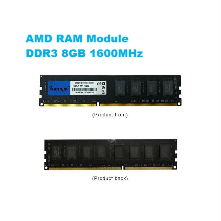 4GB 8GB 1600MHz Ddr3 RAM  Memory module  for Desktop Laptop notebook PC Computer Memory Original chips