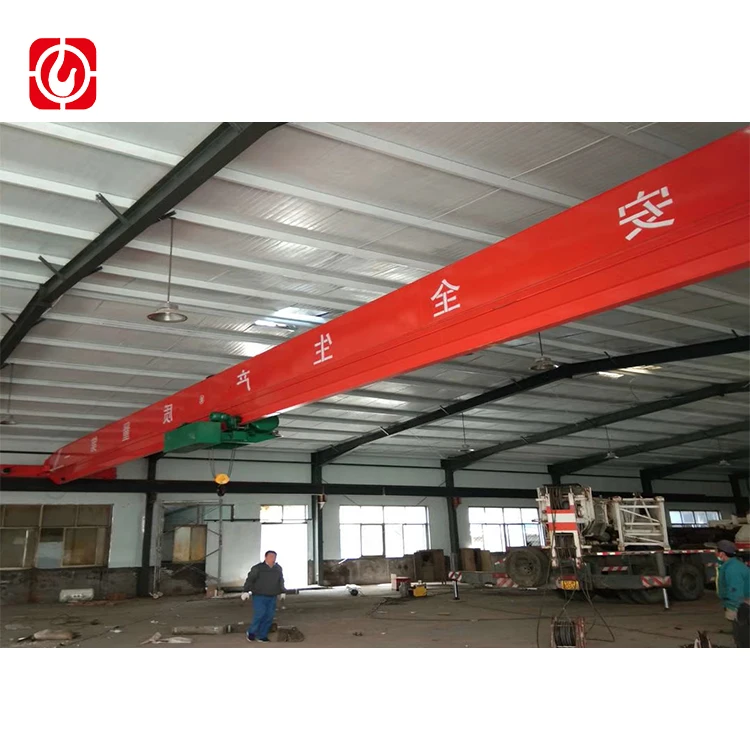 Traditional Design 5 Ton 20ton Capacity Monorail Single Girder Beam Hoist Overhead Bridge Cranes Price