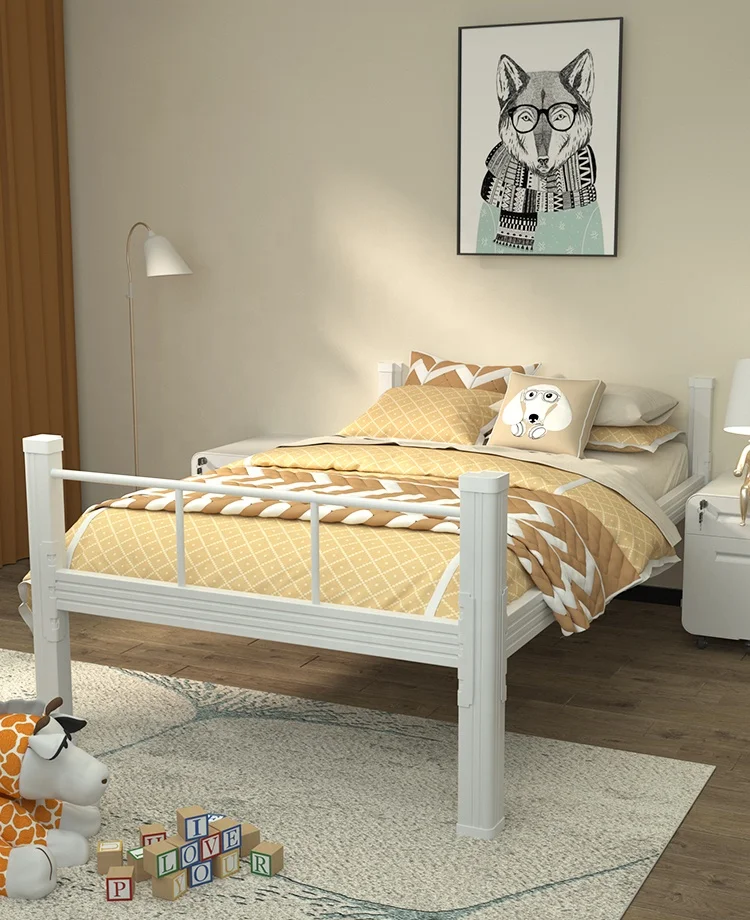 new design metal home furniture for bedroom cheap super single bed