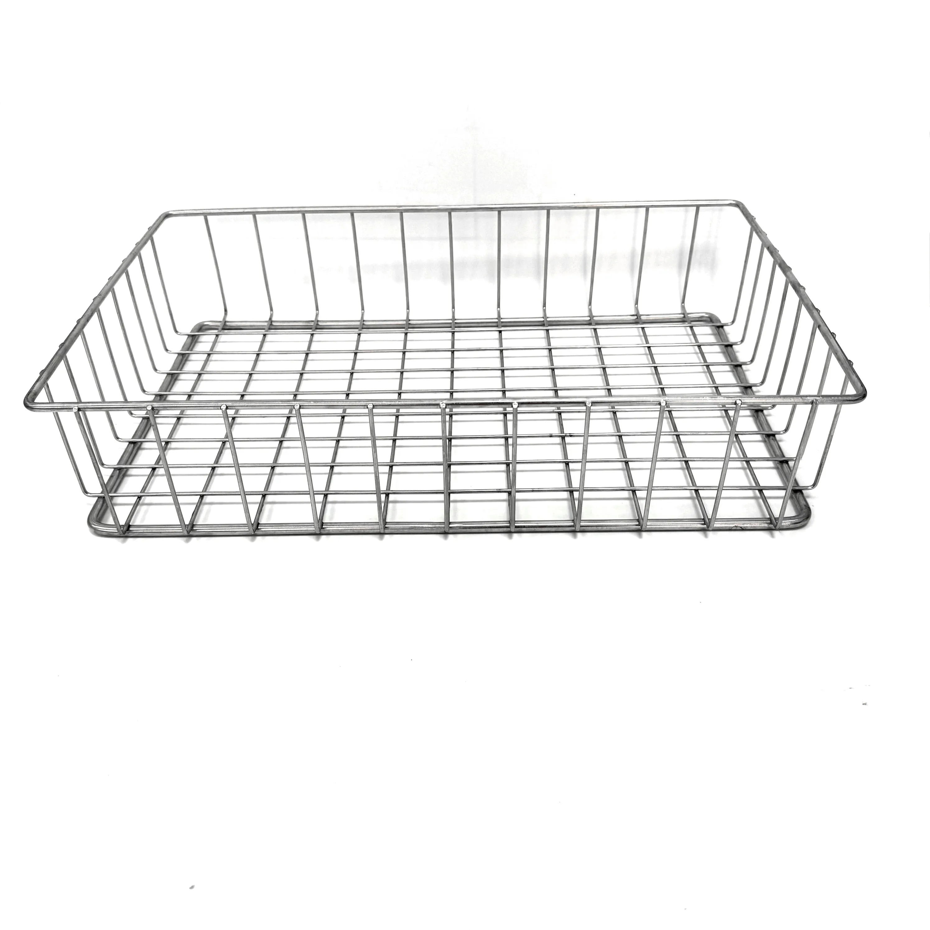 Stainless Steel Fruit Basket Kitchen Vegetable Storage Baskets Storage Organizer Metal Wire Storage Basket