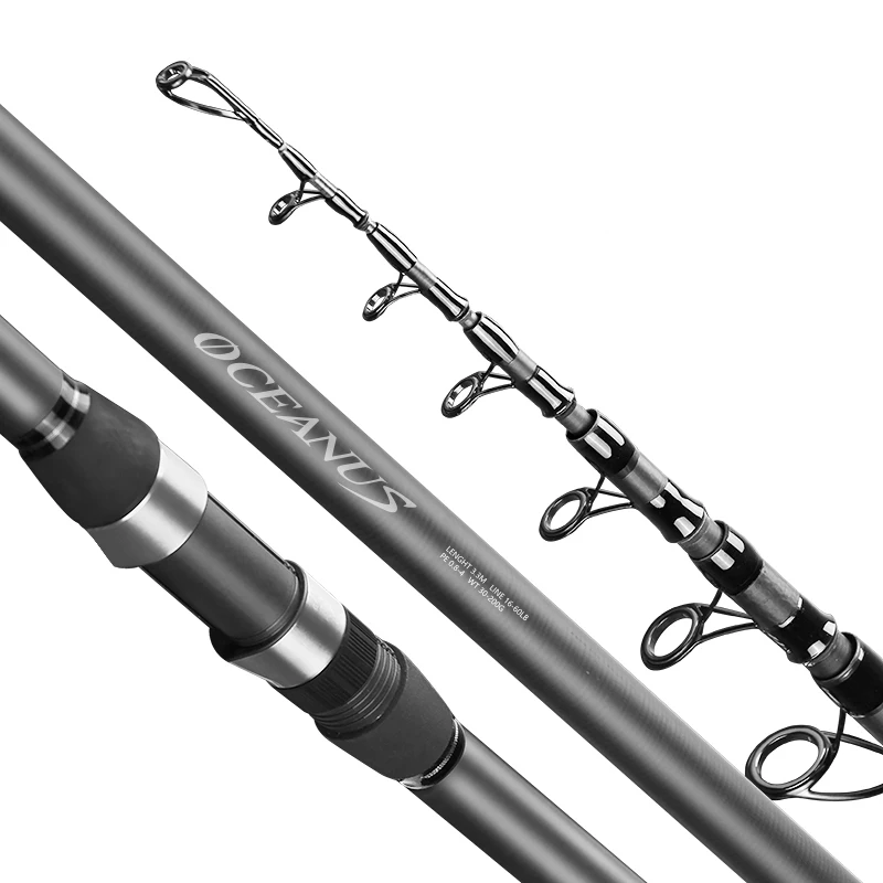 
Carbon Fiber For Sock Casting Deep Drop Spin Telescopic Rod Stand Slow Fishing Rods 