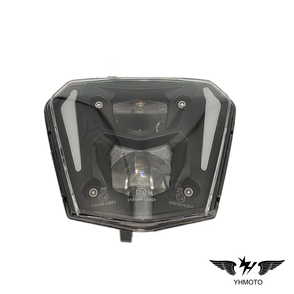 YHMOTO 2022 E Mark E8  Motorrad Motorcycle Dirt Bike Enduro  Headlights Headlamps  For KTM EXC SX 125 200 300 400 SMR C 690