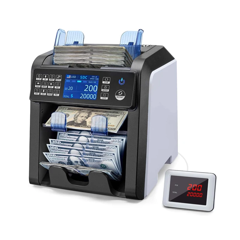 AL 950 CIS Multi Currency Automatic Bill Counting Machine Money Mix Value Note Cash Counting Machine Bill Counter (1600431903499)