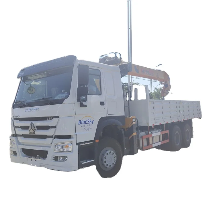 20 tons cargo truck with 10 ton 12 tons boom crane