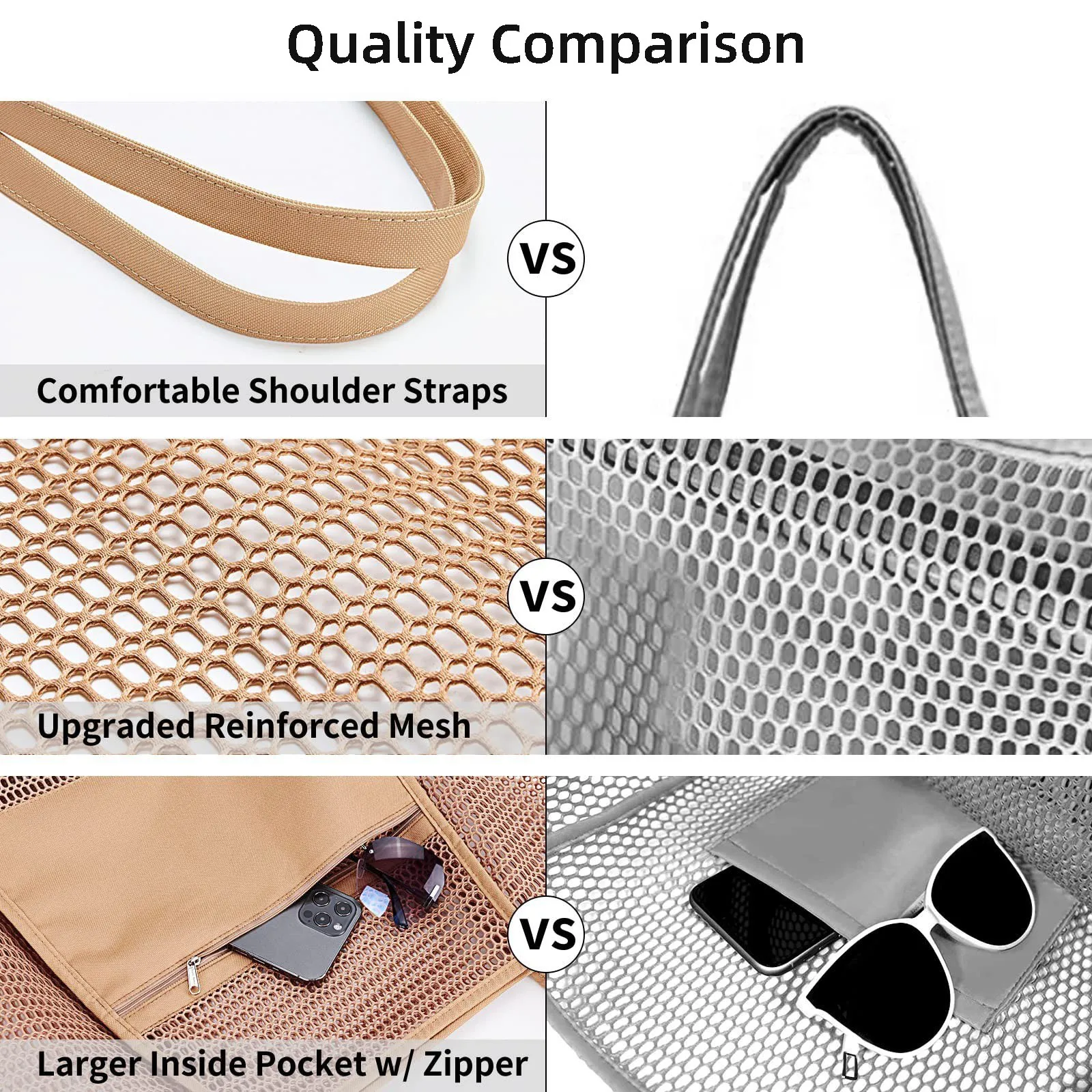 Swimming Accessories Big Reusable Shopping Net Tote Swim Clothing Bag Recycled Mesh Shower Storage Beach Bags 2024