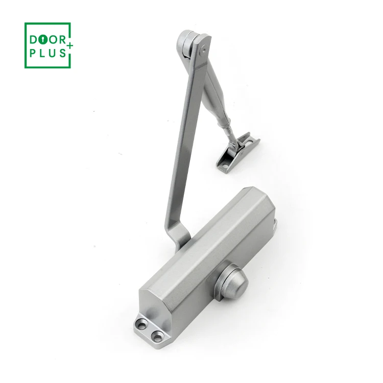 Doorpuls Adjustable speed hydraulic door closer heavy duty Aluminum automatic door closer 65-85KG door closer
