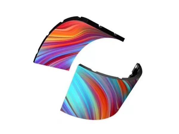 P3.076 soft led panel electronic advertising signs digital display wall led screen display panel