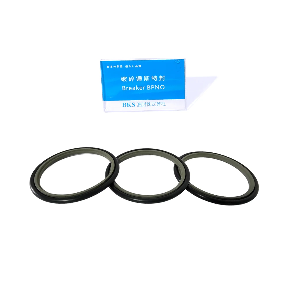 BKS Brand Piston Rod Seal with Broken Hammer Oil Kit Sterling BPNO Size 145*160.5*6.3