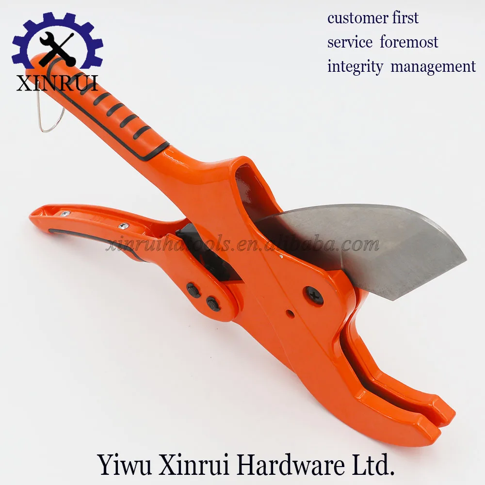 High Quality Plumbing Tool 63mm Plastic Pipe Cutter PVC Water Tube Hose Ratchet Action