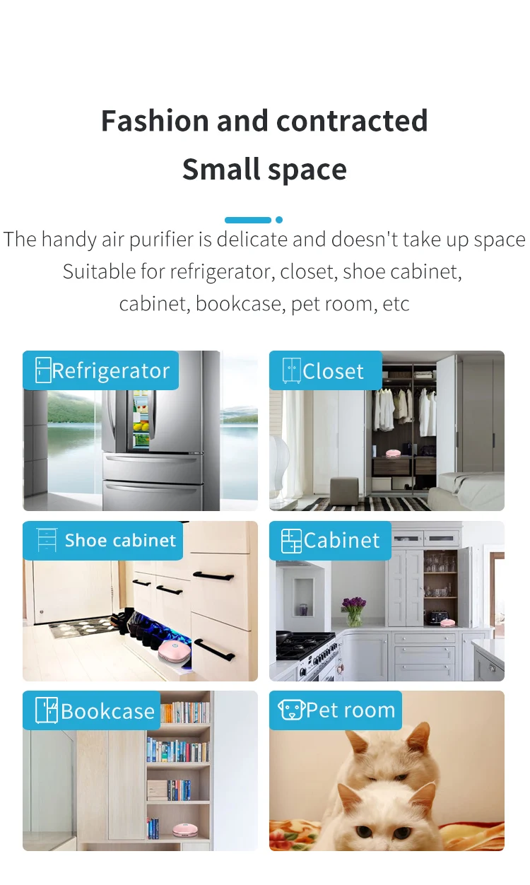 
Korea Popular Homon Patent Portable Rechargeable Ozone Sniff Deodorizing Sterilizer 